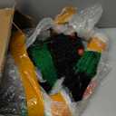 4.2Ft Giant Spider Halloween Decorations Outdoor 52" Light Up Spider with 90 LED Lights for Front Yard, Porch, Garden, Lawn, Halloween Party (Green) (Zz-002)