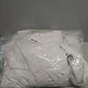 Joydeco Linen Curtains 84 Inch Length 2 Panels,Light Filtering Drapes 52 Inches Wide with Back Tab Rod Pockets (84" L x 52" W, Ivory on Linen)