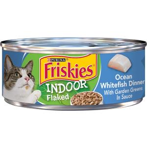 Friskies Select Indoor Ocean Whitefish 24/5.5 oz. Pack, Best By: 02/2027