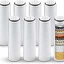 8 Pack Replacement Filters Compatible With Cobbe Handheld Shower Head, for Quick Water Quality Improvement & Skin Protection