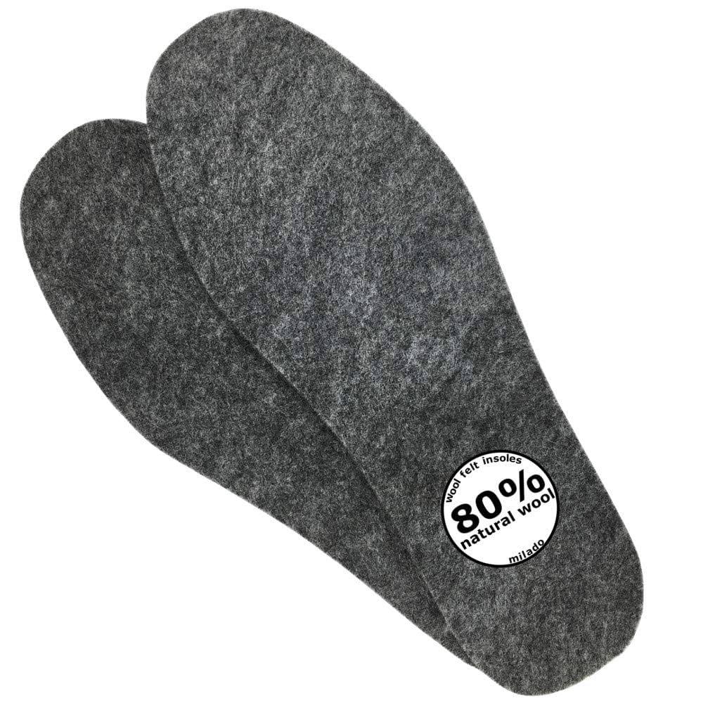 CHMILADO Grey Women's Size 6 Shoe Insoles