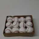 Baisidiwei Baseballs 12 Pack Sports Practice Baseballs 9 Inch Official Size and Weight Baseball Unmarked Autograph Baseball Training Ball for Games, Soft Toss, Batting, Fielding, Hitting, Pitching