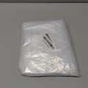 WFPLUS 100 Pack 12 x 15 inch 1 Mil Clear Plastic Flat Poly Bags, Clothing Merchandise Bags, for Food, Bread, Dough, Clothes Packaging, Storage, Gift Bag