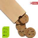 Culinware Kraft Paper Bags 2 Lb - Durable Brown Paper Bags for Snack, Sandwich, Pastries, Popcorn, Grocery and Party Favor Bulk Paper Bags 4.5 x 2.7 x 7.7 In - 500 Count