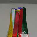 100 Pcs Plastic Holographic Party Wristbands, Waterproof Colored Vinyl for Events, Parties, Festivals and Concerts (Multiple Colors)
