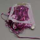 2 Pack Glitter Pink Backdrop, 3.28 FT x 7.05 FT Birthday Party Decorations, Laser Pink Fringe Curtains Foil Streamer Tinsel, Pink Curtains Photo Backdrop Happy Birthday Valentines Day Backdrop