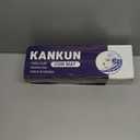 KANKUN Halloween Coco Coir Door Mat with Heavy Duty Backing, Welcome Doormat (17" x 30"), Doormat Entrance (Halloween1 - Welcome)