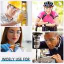 Salfboy 100 Pack Safety Glasses ANSI Z87.1 Scratch Resistant Eyewear for Women Man Lab Goggles Eye Protection