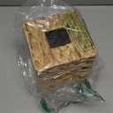 Tissue Box Cover Square, Rattan Tissue Box Holder -Boho Decorative Woven Facial Tissue Holder on Table and Bathroom by YANGQIHOME, 5.9" L x 5.9" W x 5.9" H