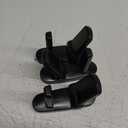 Door Lever Lock (3 Pack) Prevents Toddlers from Opening Doors. 3.25" L * 1.5" W * 4.5" H Easy One Hand Operation for Adults. Durable ABS with 3M Adhesive Backing. Simple Install (Black)