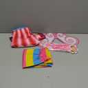 Akokvlar Fancy Fairy Costume for Girls Halloween Dress with Butterfly Wings Leggings (6-7 Years, Yellow)