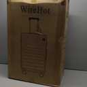 WireHot 3-Piece 20/24 Top Opening Hardshell Lightweight Luggage and 28-Inch Clamshell Opening Travel Suitcase with Spinner Wheels & TSA Locks, Avocado Green 20in/24in/28in