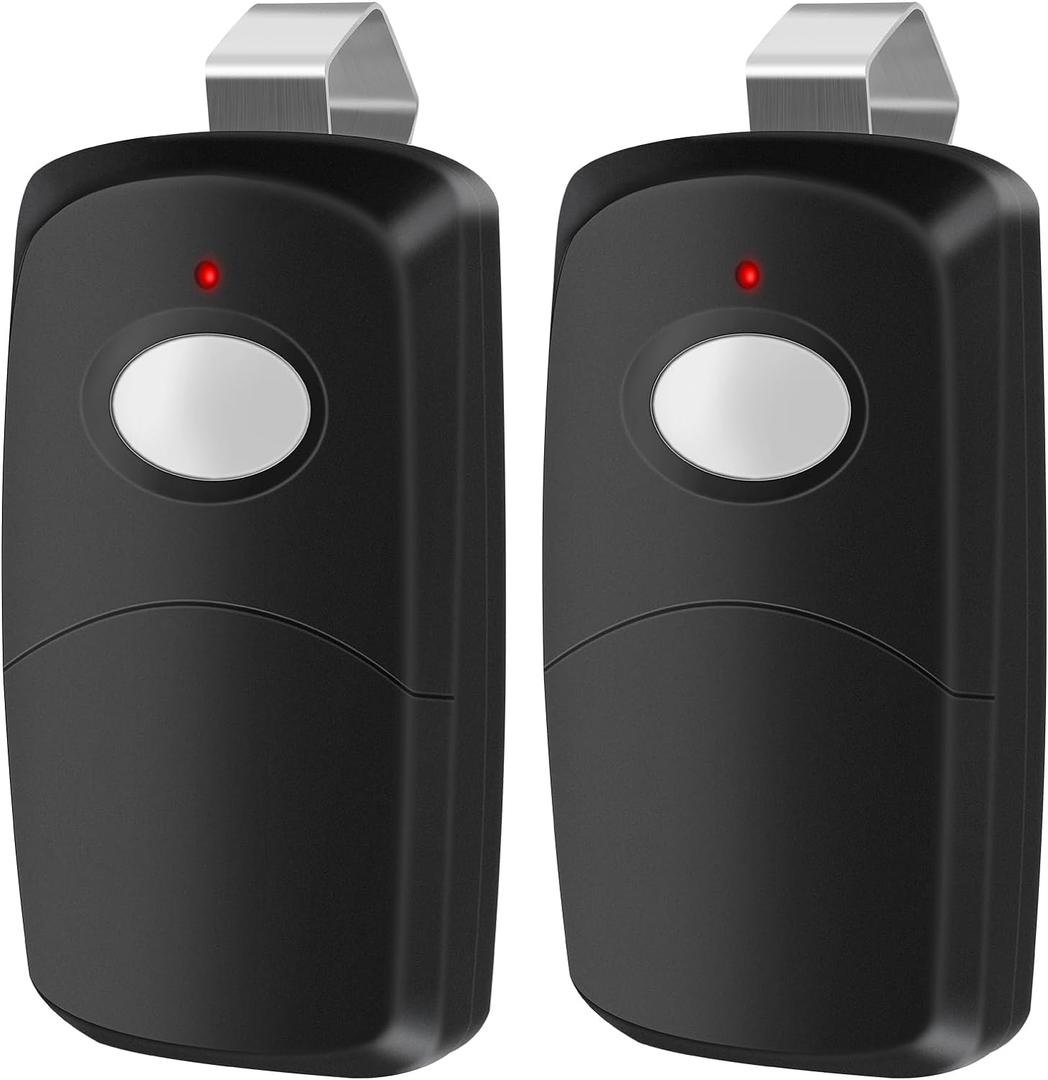 2 Replacement for Multicode Linear 3089 Garage Gate Door Opener Remote Transmitter,308911,MCS308911,10 dip Switch 300mhz,Black