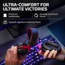 HyperX Cloud II Gaming Headset - 7.1 Surround Sound - Memory Foam Ear Pads - Durable Aluminum Frame - Multi Platform Headset - Works with PC, PS4, PS4 PRO, Xbox One, Xbox One S - Red (KHX-HSCP-RD)