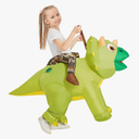 GOOSH Inflatable Dinosaur Costume Kids Triceratops Costume Halloween Dinosaur Blow up Costumes Kids Dinosaur Costumes Toddler