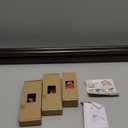 Double Curtain Rod 72 to 144 Inch, HOTOZON 1 Inch Heavy Duty Curtain Rods for Windows, Telescoping Double Drapery Rod with Simple Cap Finials, Bronze