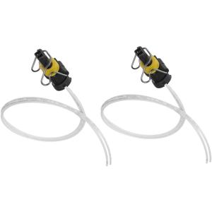 2-PACK 2 Wire Pigtail Connector Plug Pigtail fit For 7.3L 6.0L Ford fit for Powerstroke Chevy GMC Duramax 6.6L Variable Geometry Turbo (VGT) Solenoid Injection Pressure Regulator (IPR) Valve