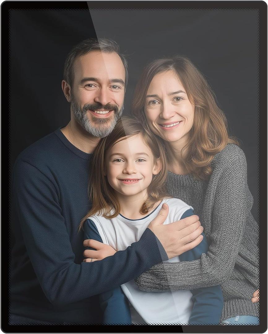 Bluesun 16x20 Picture Frame Gifts for Men,Dad,Boyfriend - Thin 20×16 Black Frames for wall,can be Vertical and Horizontal (16x20 inch, Black+dots)