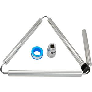 44" Flexible Magnesium Anode Rod for Water Heaters, 3/4" NPT Thread Compatible with AO Smith, Rheem, GE, Reliance, Richmond, Kenmore & State