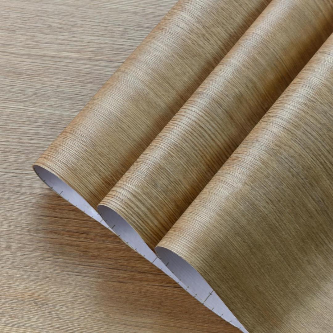 31''x354'' Vintage Wood Contact Paper Peel and Stick Wallpeper Self Adhesive Wood Grain Contact Paper for Furniture Countertops Bubble Free Design Thick Waterproof Top Vinyl Wrap