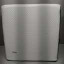 Cozymaker 7.5" Bed Wedge Pillow for Sleeping After Surgery, Back Support, Leg Elevation, Gerd Acid Reflux, Neck Pain, Snoring, Cooling Memory Foam Triangle Incline Wedge, Removable Washable Cover (White-grey)