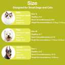 Dog Cone Collar for Dogs After Surgery, Soft Surgery Colla, Adjustable Dog Cone Collar for Pup&Kitty Pet Recovery, Pets Collar (Green, (Neck:9"-12"))