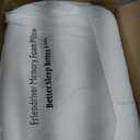 Shredded Memory Foam Pillows for Sleeping 2 Pack - Cooling Bed Pillows Standard Size Set of 2 - Firm Pillow for Side and Back Sleepers Adjustable Gel Pillow with Removable Cover