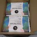 L. Ultra Thin Pads for Women, Super Absorbency, Organic Cotton Top Layer, Unscented Pads with Wings, 96 Count (4 Packs of 24)