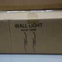 Battery Operated Wall Sconces Set of 2, Dimmable Modern LED Rechargeable Wall Light with Remote Control, Wall Decor for Living Room, Hallway, Quick Install, No Electrician Required Black, 31.5 inches (2 Pack)