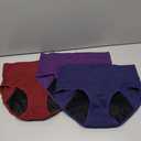 Molasus Incontinence Underwear for Women Absorbency Period Leakproof Panties, Large