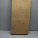 AMAGABELI 8 Panels 32in(H)10ft(L) Decorative Garden Fence No Dig Rustproof Metal Pre-Linking Fence Panels Garden Edging Border Animal Barrier Fencing for Flower Beds Yard Patio Outdoor Decor Black