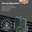 USB C to USB C Magnetic Charging Cable (3 Pack, 1.6ft+3.3ft+6ft) 180 Rotation Magnet Phone Charger 16PIN PD 240W Magnetic USB C Charging Cable Magnet Charger Data Transfer Cord for Type C Device