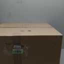 YATINEY Shoe Bench, 3-Tier Shoe Rack, Entryway Bench with Storage and Cushion, for Hallway, Foyer, Bedroom, Brown and Black HX02BV