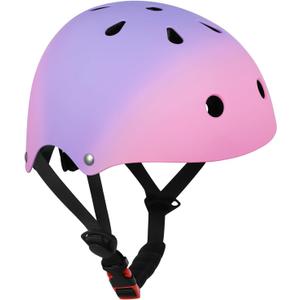 Kids Toddler Bike Helmet for Kids 3-5-8-14 Skateboard Helmet for Roller Skate Scooter Inline Skating Longboard Boys Girls Bicycle Helmet (Medium)