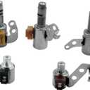 U140E F140E U140 U241 U240E 5PCS Transmission Solenoid Kit Replacement for 35210-21010 35220-21010 35230-21010 35240-21010 35290-21010 Fit for Lexus ES300 for Toyota RAV4 Camry Highlander 1998-2012