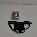 Calvin Klein Men's Cotton Stretch 3-Pack Jock Strap (X-Large, Black)