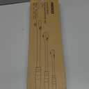 NEIKO 03006A Flat Head Ratchet Set - 3 Piece Low Profile 1/4, 3/8, 1/2 Inch Drive, 90 Teeth, Anodized Textured Grip Handle, Long Handle, Sealed Head, Cr-Mo