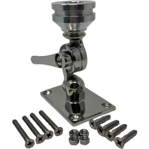 Marine-Grade Heavy-Duty Adjustable Fixed Mount for Starlink Mini Antenna - Flat Dish Base Perfect for Boats, Yachts, Sailboats, and Trawlers (LM-SMINI-HDBRK)