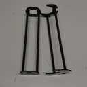 2pcs Basin Wrench Multifunctional Sink Wrench 7 Sizes Faucet Tool Four-jaw Hex Spanner Universal Plumbers Tool for Tight Spaces Kitchen Bathroom Home