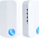 Air Ionizers for Home Plug In with 4 negative Ion Brush Heads,Ultra-Quiet Ionizer Air Purifier for Home,Portable Negative Ion Air Purifier for Bedroom Office Kitchen (2)