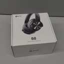 Picun B8 Bluetooth Headphones, 120H Playtime Headphone Wireless Bluetooth with 3 EQ Modes, Low Latency, Hands-Free Calls, Over Ear Headphones for Travel Home Office Cellphone PC Black