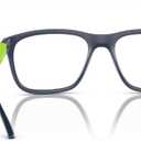 ARNETTE Men's An7239 Wobani Square Prescription Eyewear Frames (Wobani Matte Blue)