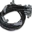 MSD 35593 Super Conductor Spark Plug Wire Set, Black