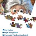 Sewing Machines 1000 Piece Puzzle for Adults, PICKFORU Sew It with Love Jigsaw Puzzle, Challenging Colorful Grandma Quilt Patchwork Theme as Home Decor