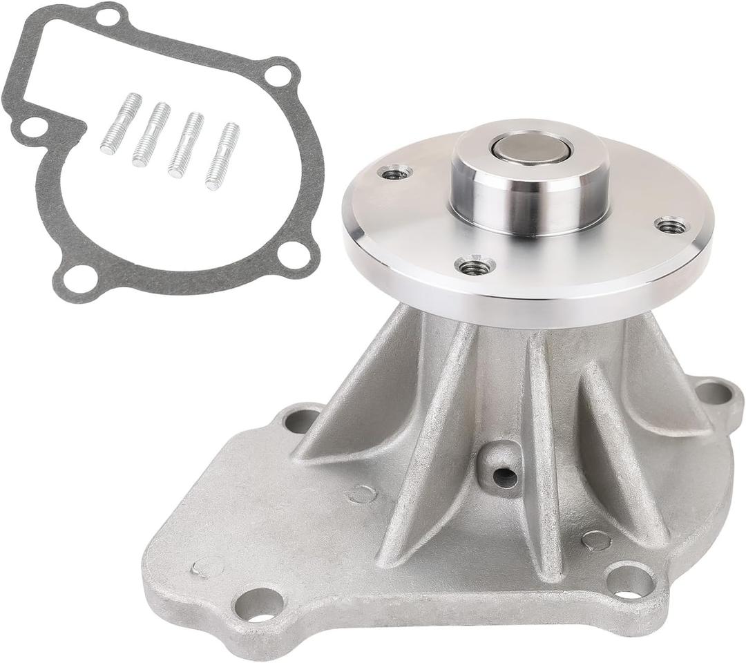 JDMON Engine Water Pump w/Gasket Replacement for Nissan 240SX 1989-1998, D21 1990-1994, Frontier 1998-2004, Pickup 1995-1997, Xterra 2000-2004 2.4L L4 Replacement for AW9206 WPN059 131-2076 324-58209