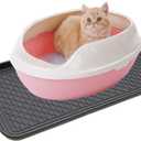 2 Pack Large Multifunctional Tray Mat Washable Indoor or Outdoor Tray Mat for Shoes Boots Plants Pots Paint Tins Pet Bowls Car Storage, 30 x 15 x 1.2 Inches