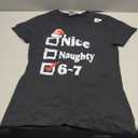 Nice Naughty 6 7 Meme 67 Christmas Six Seven Xmas Boys Kids TShirt Small