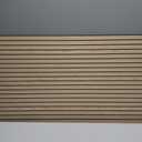 4-Piece Wood Slat Wall Panel for Interior Wall Decor Noise Cancelling 47.2" x 23.6" Peel and Stick Acoustic Decorative 3D Sound Absorbing Wall Paneling, Natural Oak