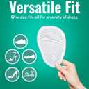 2 x Metatarsal Pads 3 Pairs - Ball of Foot Cushion - Soft Cushion Design - Shock Absorbing - Anti-Slip Strong Adhesive - High Heel Pain Relief - (Clear)
