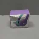 acer Kids Bluetooth Headphones, 85/94dB Volume Limited, 60H Playtime, Bluetooth 6.0, Lightweight Over-Ear Wireless Headphones for Kids, Toddler Headphones with Built-in Mic, Purple-Green